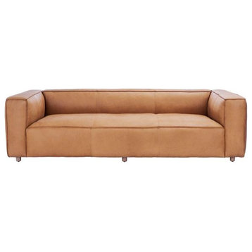 Malec Leather Sofa