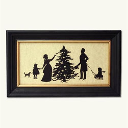 O'Tannenbaum Family Holiday Silhouette - Holiday Decorations