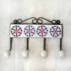 Ceramic Hooks - Robe & Towel Hooks