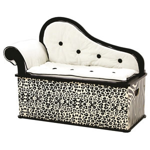 Princess Bench Seat With Storage Transitional Kids Storage