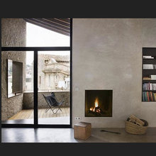 master bedroom fire place