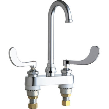 Chicago Faucets 895-317FCXKABCP Hot and Cold Sink Faucet