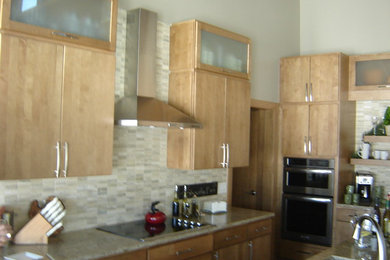 Inspiration for a contemporary home design remodel in Grand Rapids
