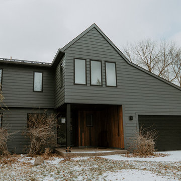 James Hardie Iron Gray Siding