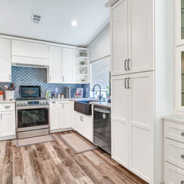 4x's the Kitchen - Same Space Design - Whole Home Remodel - Plano