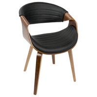 Symphony Chair, Walnut and Black