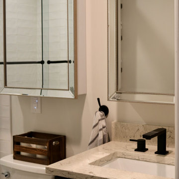 Small Industrial Bathroom