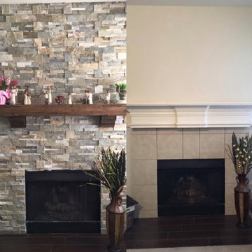 Fireplace Before & After