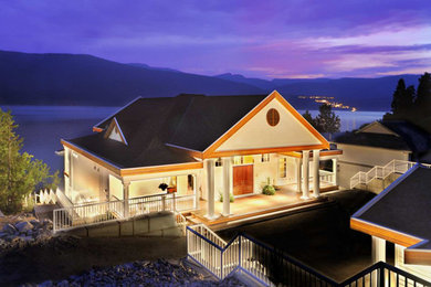 Traditional exterior home idea in Vancouver