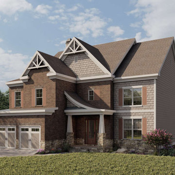 European House Plan 009-00285 (Exclusive)