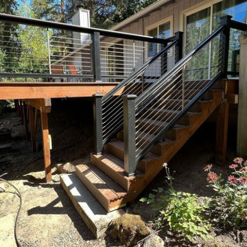 Custom Decking and Staircase