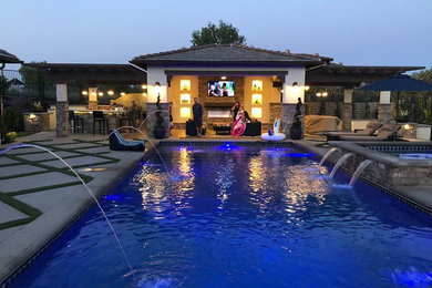 Inspiration for a pool remodel in San Diego