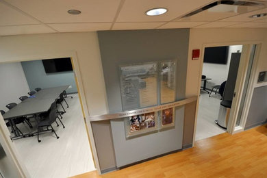 RUSH Simulation Lab: Feature Wall and Donor Recognition