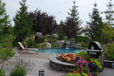Photo of a traditional landscaping in Vancouver.