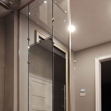 Ruggles Glass Railings with Stainless Steel Cap Rail