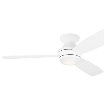 3 Blade Ceiling Fan Light Kit In Modern Style-10.8 Inches Tall and 52 Inches