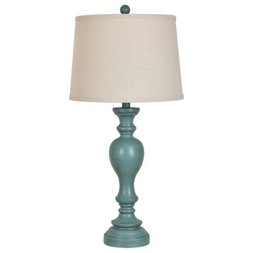 Delphine Polyresin 28.5" Table Lamp