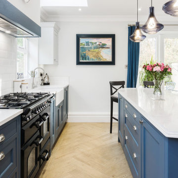 Blue In Frame Family Kitchen extension in Penarth