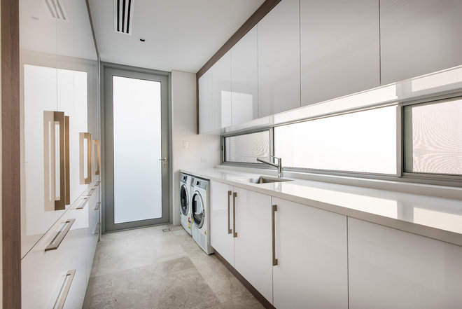 Contemporary Laundry Room by Grandwood by Zorzi