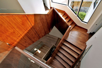 Inspiration for a staircase remodel in Toronto