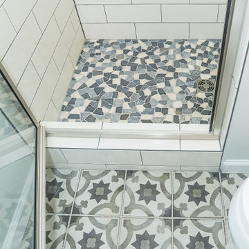 Hoschton Fireplace, Master and Guest Bath Remodel