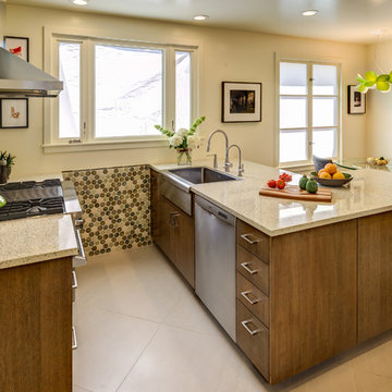 Fresh and Inviting Compact Kitchen By: CJ Lowenthal