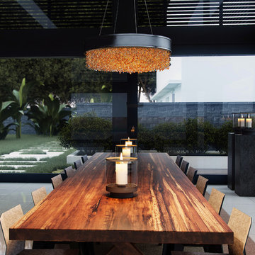 Maxim Lighting 39657SHBZ Mystic Bronze LED Pendant