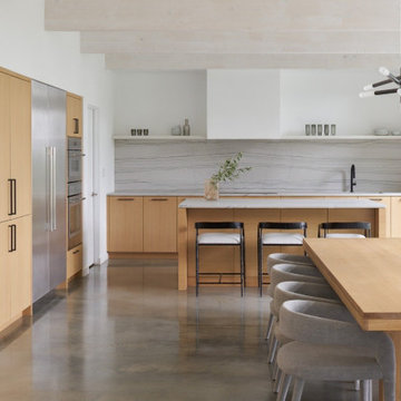 White Oak Modern Kitchen