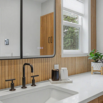 Southwest Portland Basement and Bathroom Remodel