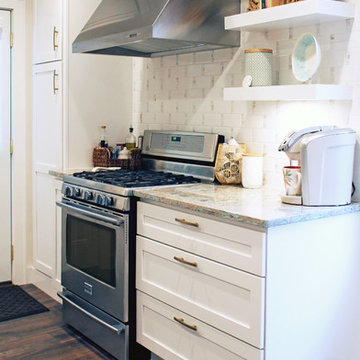 Chic White Modern Kitchen