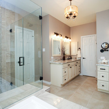 "Charmed" - Master Bathroom & Powder Room
