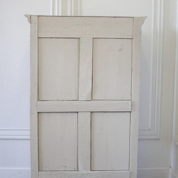 Early 19th Century Petite Painted Country French Cupboard