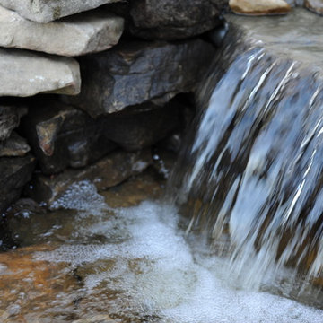 Custom Landscape with Water Features