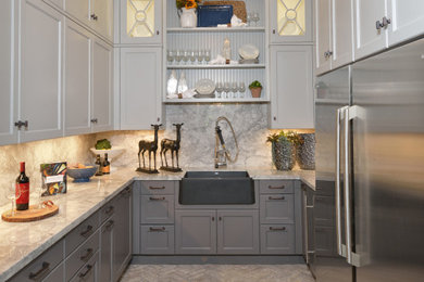 Inspiration for a contemporary home design remodel in Houston
