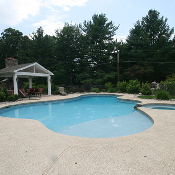 Tanning Ledge, Spa & Outdoor Fireplace