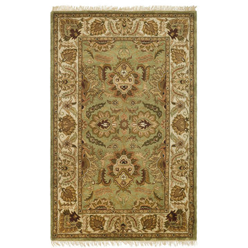 Safavieh Classic cl239d Green, Ivory Area Rug