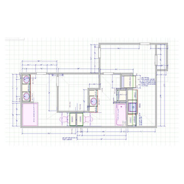 FINAL LAYOUT AFTER SEVERAL RENDITIONS! Lots of walls were Moved or Removed!
