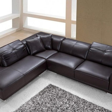 Modern Leather Sectional Sofas