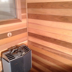 Upper St. Clair Master Bathroom Suite Sauna for Two - Saunas
