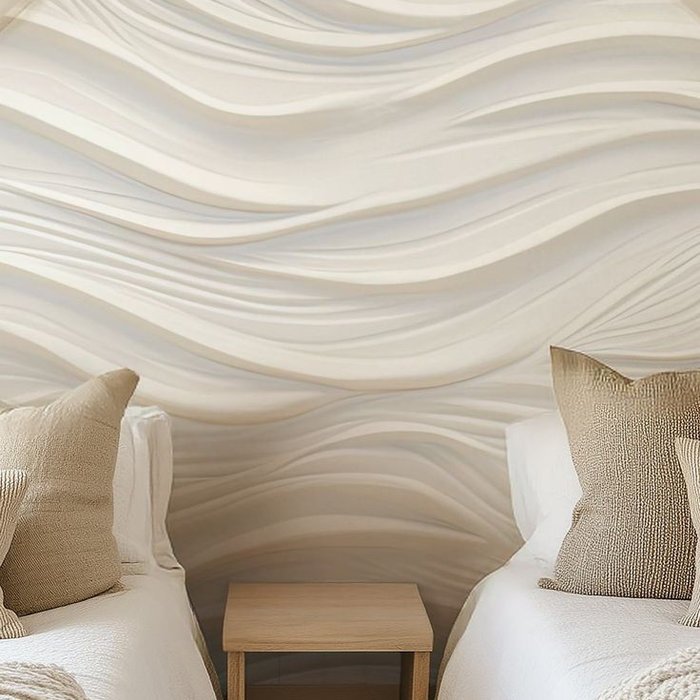 Bedroom Accent Wall Waves