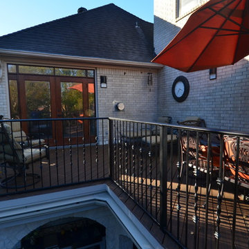 Bellaire Park Court Outdoor Kitchen Living Addition