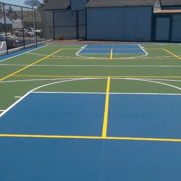Multi Game Courts with Pickelball