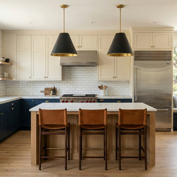 Modern blue Farmhouse