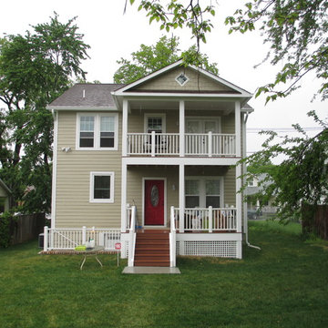 Re-Build Existing Home-Rear Entrance