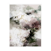 "Bed Of Roses" Floral Art Print, Print Only, 50x70 cm