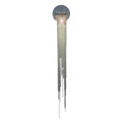 Bead Brushed Nickel Sconce Light - Wall Sconces