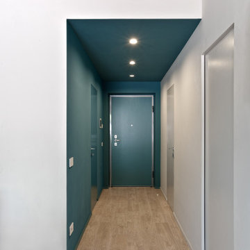 Appartamento flessibile con parete mobile e terrazzo abitabile – Milano Magenta