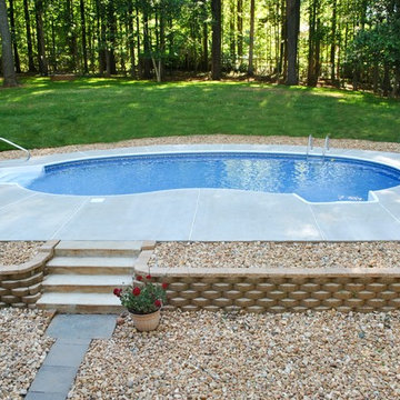 Stafford In-Ground Kidney Swimming Pool