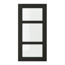 LERHYTTAN Porte vitr&eacute;e, teint&eacute; noir - Products