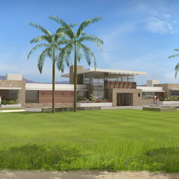 Arquitectura moderna Bazzurro arq.